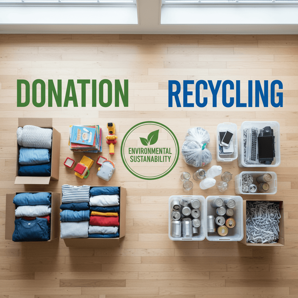 Donation and recycling